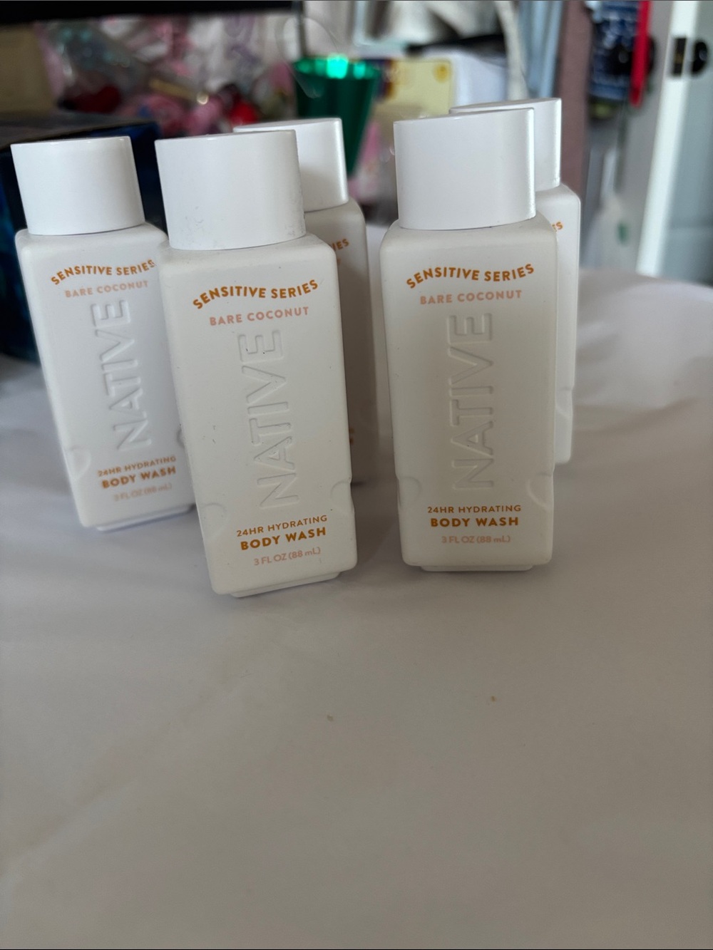 Native Sensitive Series Bare Coconut Body Wash - White